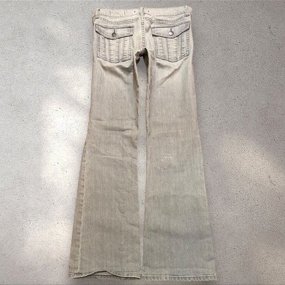 Gap Grey Low Rise Bootcut Pants - Picture 1 of 7